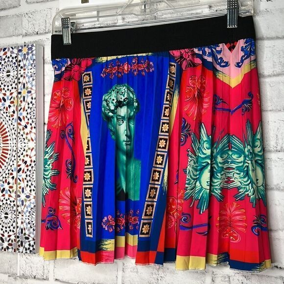 Roman Greece Boho Hippie Pleated Skirt Size Medium - Picture 5 of 6